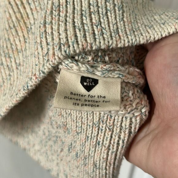 Madewell Rainbow Marled Wakefield button front knit tank - Size M - Picture 5 of 12